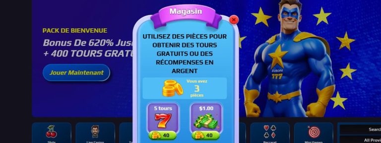 Europa777 Casino boutique